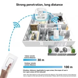 1 controller + 1 self-generating switch