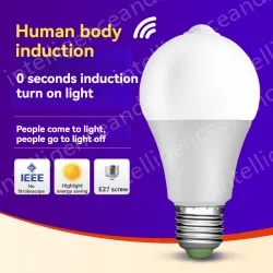 LED human body sensor light bulb-5W