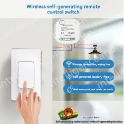 1 controller + 1 self-generating switch